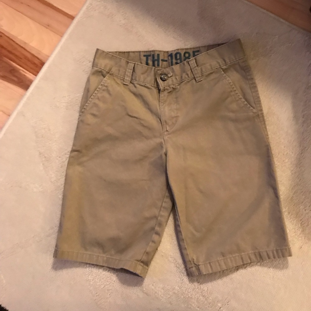 Boys Tommy Hilfiger Khaki Shorts